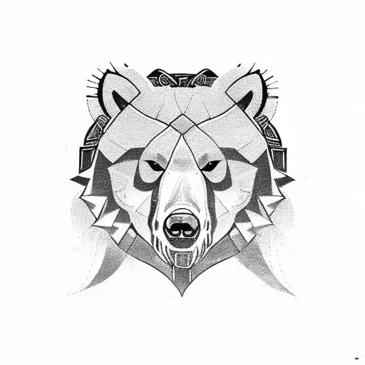 Viking Grizzly Bear Timberwolf