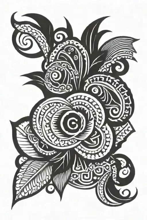 Filipino Tribal Tattoo Design