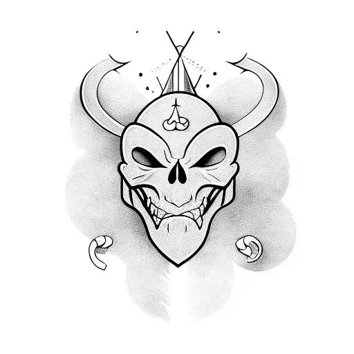 Half Evil Half Good Cartoon