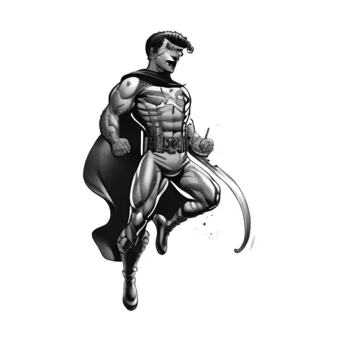 A Comic Book Character