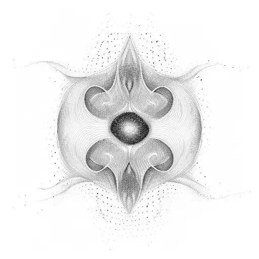 Abstract Representation Of Sound Waves Merging With Dance Poses