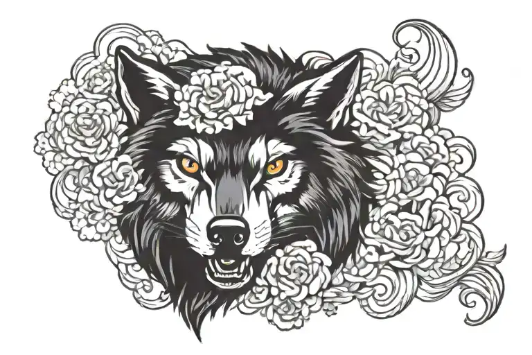 An Angry Wolf Emerging From A Sheep Disguise