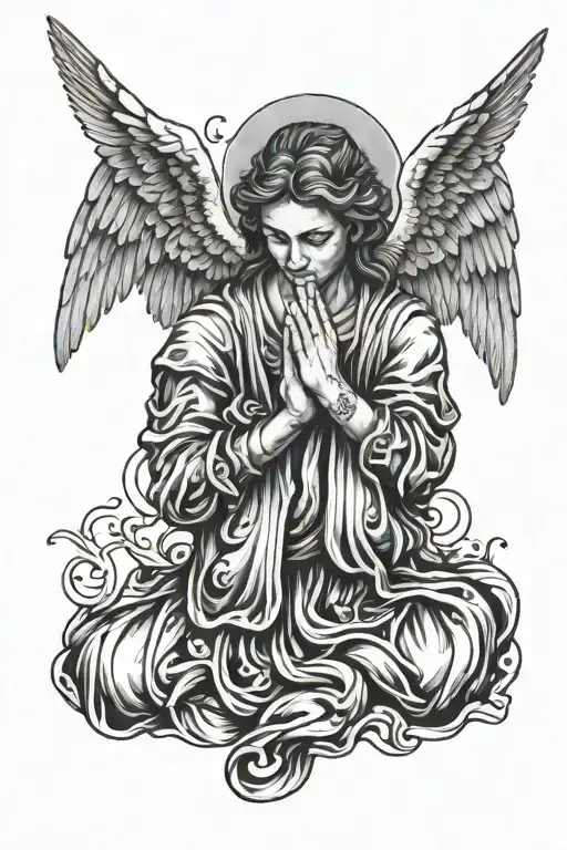 Angel Praying Hands