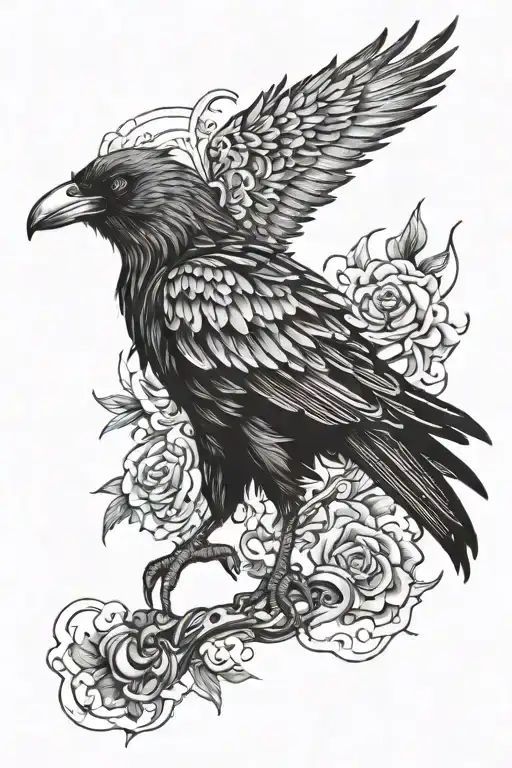 Crow And Phonix Rising