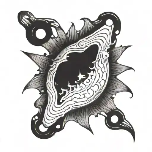 Black Hole Eating Star