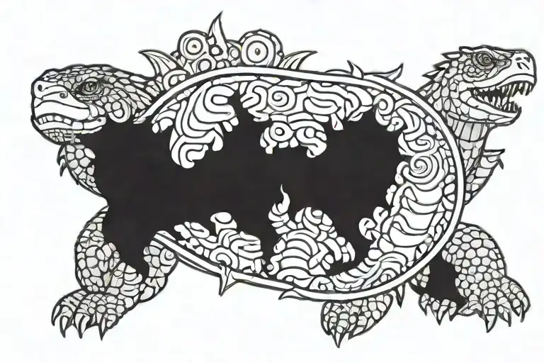 Games Of Thrones House Sigil But For The Ninja Turtle Family