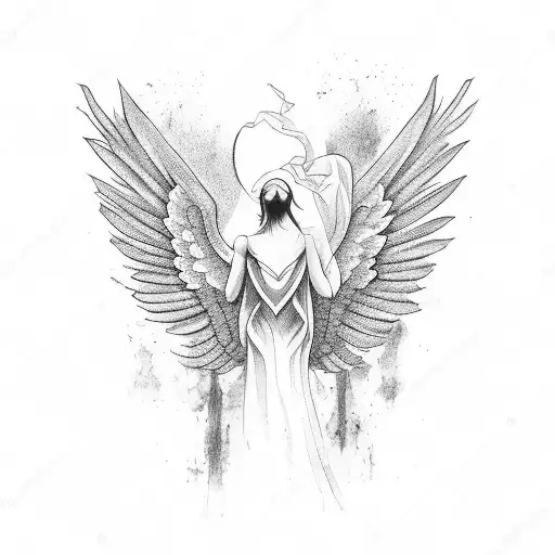 Angel With Torn Wings