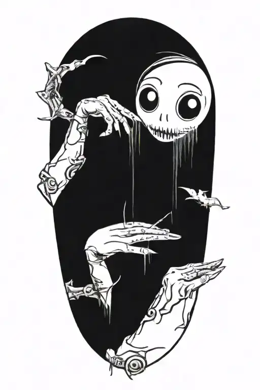 Inspired By Other Mother's Hand From Coraline