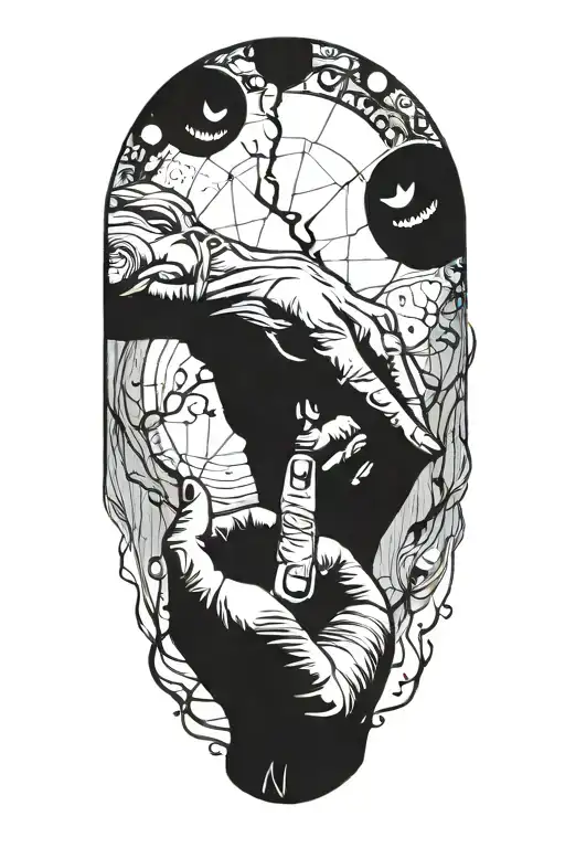 Inspired By Other Mother's Hand From Coraline