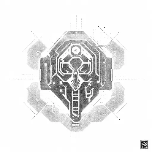 Cyberpunk Implantate Right Arm Full Cover Art