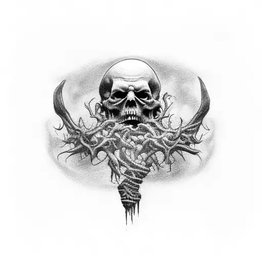 A Hauntingly Beautiful Illustration Of A Scene From A Stephen King Novel