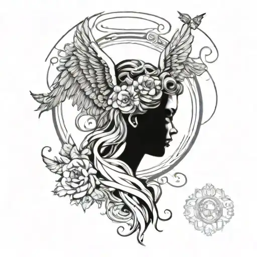 Quarter Sleeve With An Angel