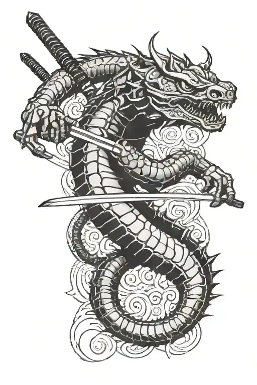 Scolopendra And Licorice Samurai Katana