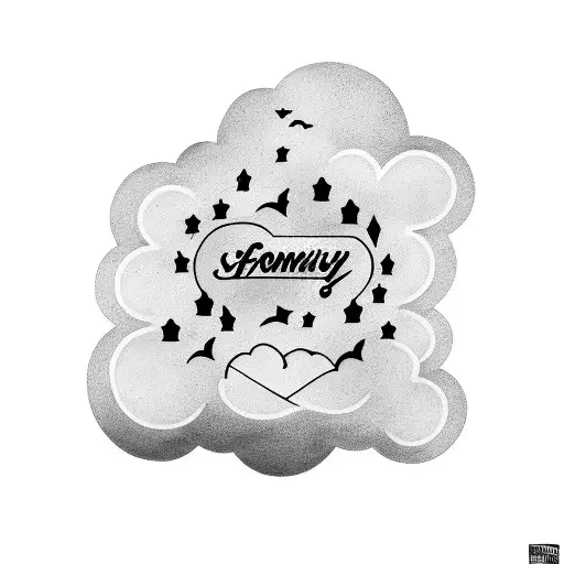 Clouds Street Sign Love Family Ambition Stars