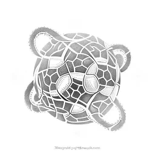 A Soccer Ball Made Of Snakes