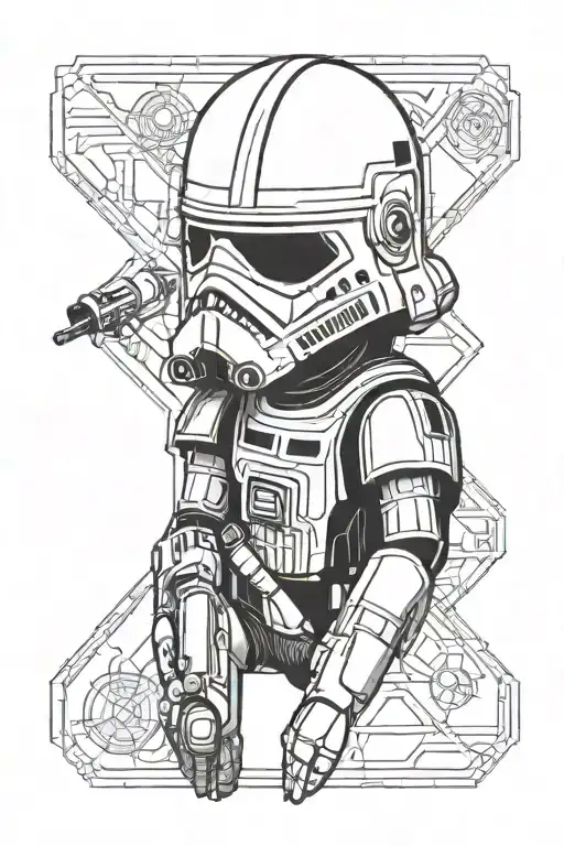 Design A Tattoo Inspired By Star Wars And Video Games