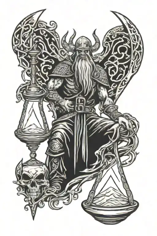 Hour Glass Viking Reaper