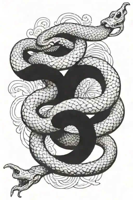 Sleave Snake Wrapped