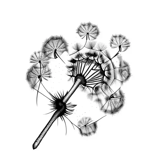 Dandelion Flying Vampire