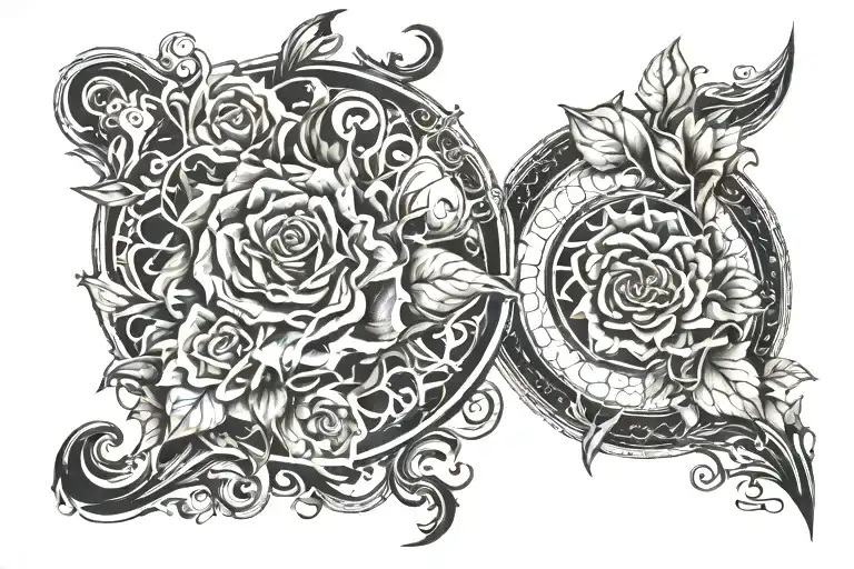 Sleeve Forearm Gothic 15 To 20Cm Size