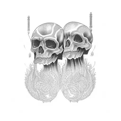 Matching Couple Tatto With Dna