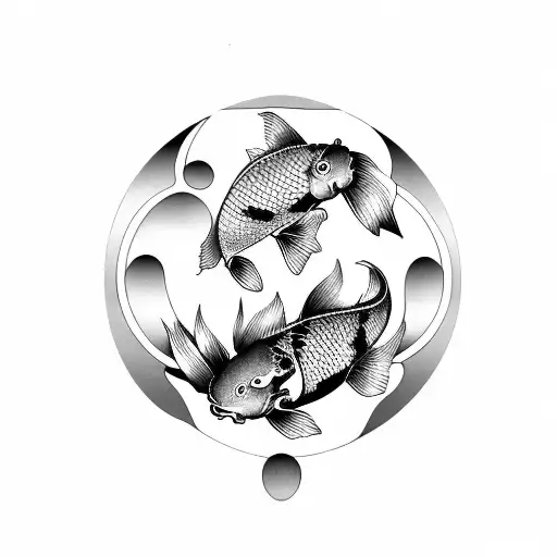 Koi Fish Yinyang