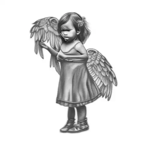 A Little Girl Without Wings