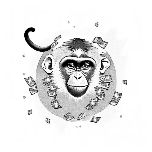 Monkey Money Rain
