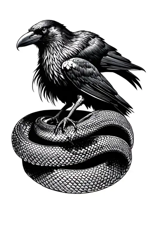 Snake Killing Crow