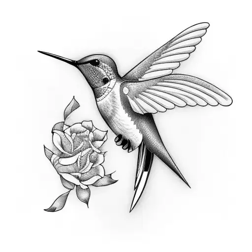 Katana Wielding Hummingbird