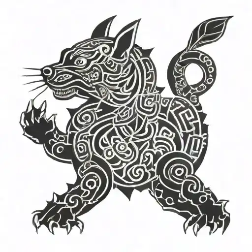Shoguntski Encrypted In The Shape Of An Animal
