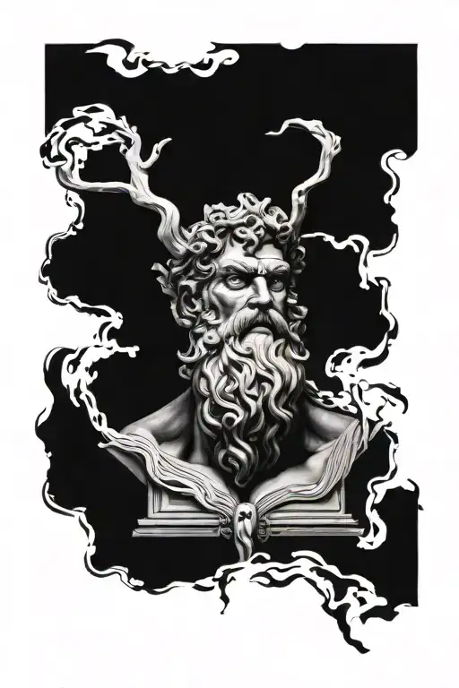 Zeus In The Style Of Realism