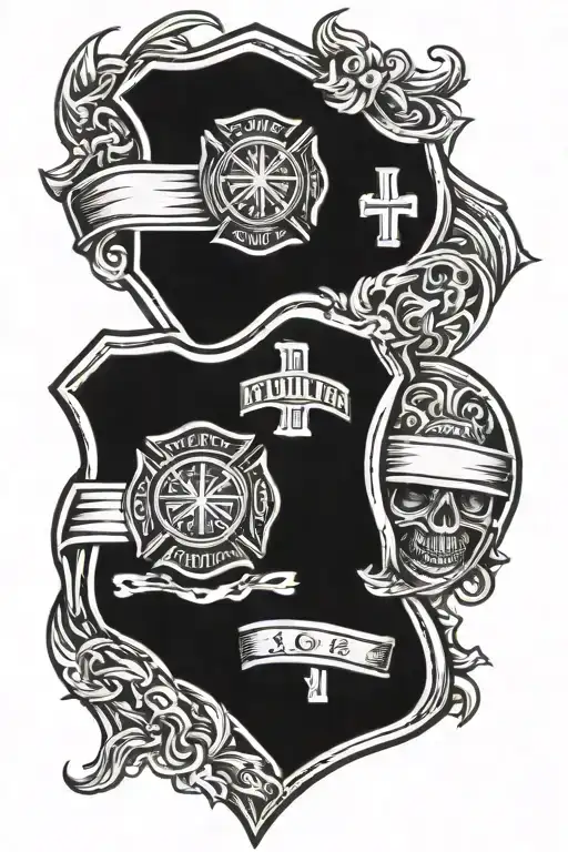 Firefighter Shield Number 156 And Emt Number 526324