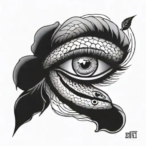 Eye And Snake