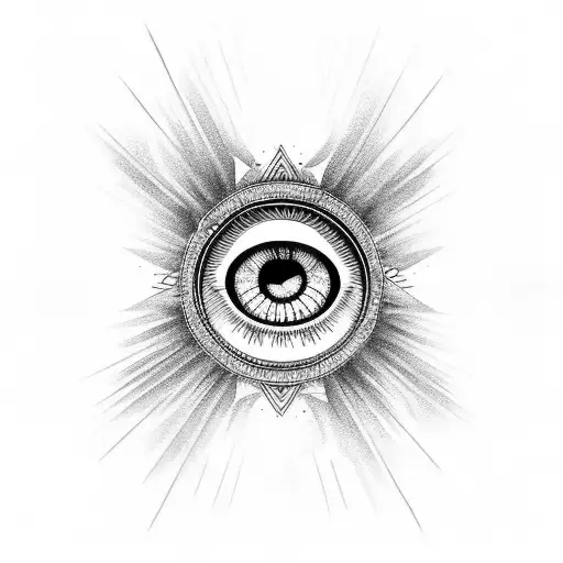 Egyptian Demonic Eye