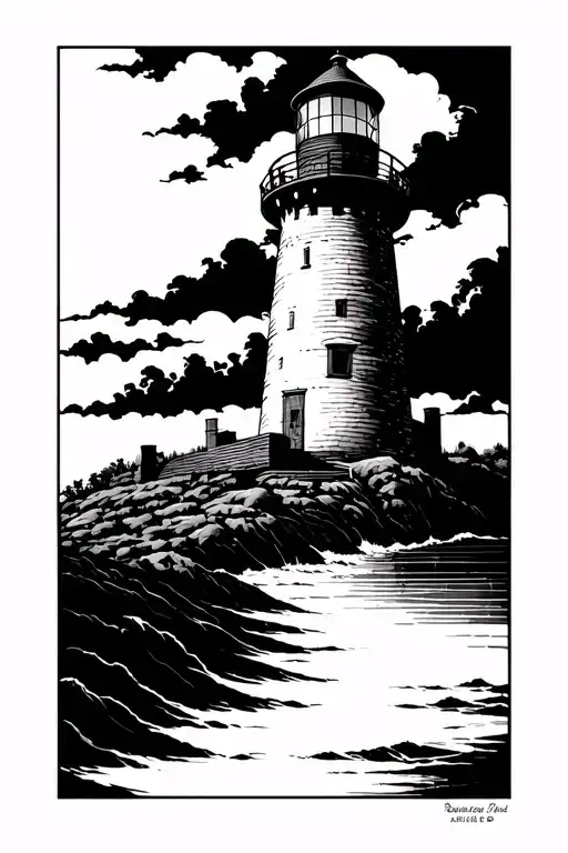 Lighthouse Overlooking