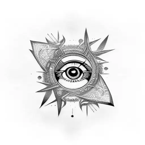 Egyptian Demonic Eye