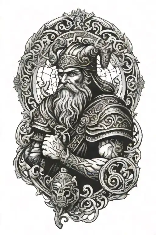 Norse Mythology With Odin