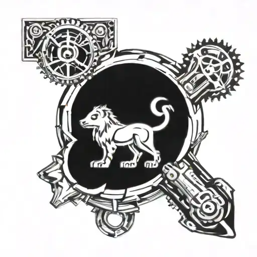 Combine A Gear Shift With A Traditional Alabama Symbol