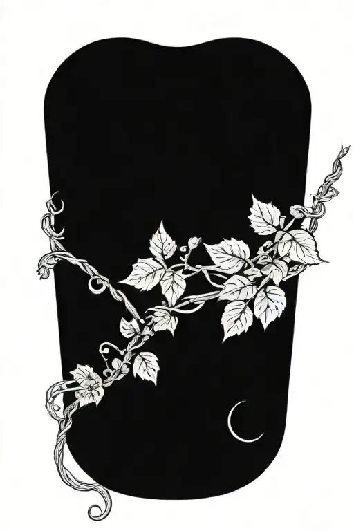 Climbing Ivy With Spiral Tendrils Climbing Up A Rope