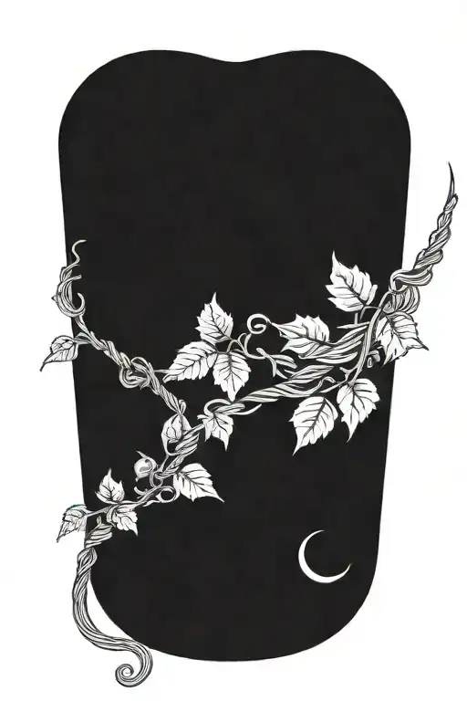 Climbing Ivy With Spiral Tendrils Climbing Up A Rope