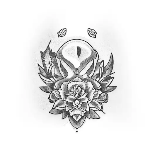 Wrist Tattoo With Nature