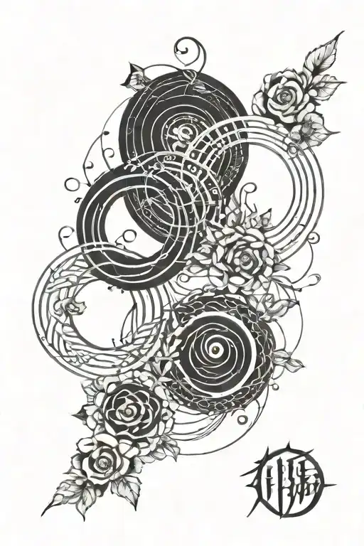 Two Hirundos And Enso Circle