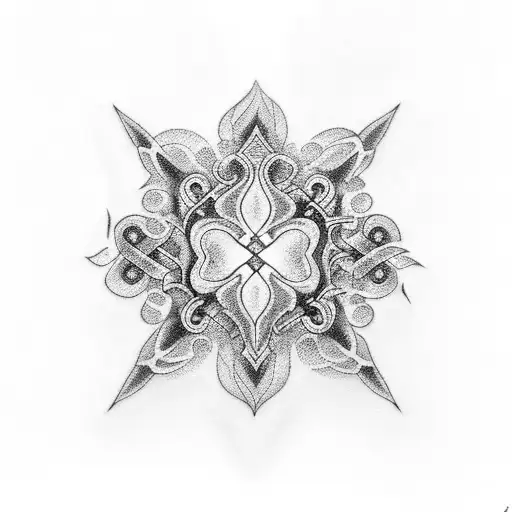 Clover With Fire And Ice