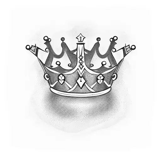 A Crown With Hidden Letter K