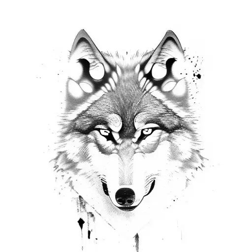 Nice Wolf Angry Wolf