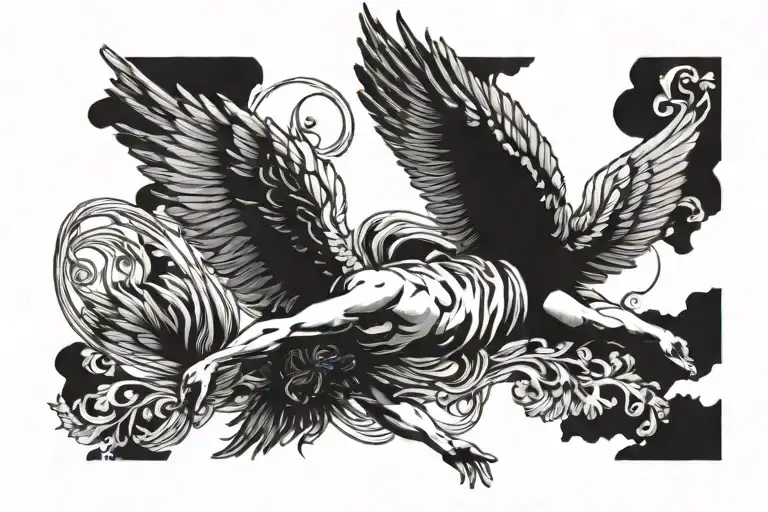 Icarus Falling From Sky