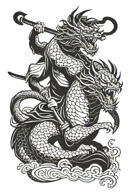 Dragao E Samurai