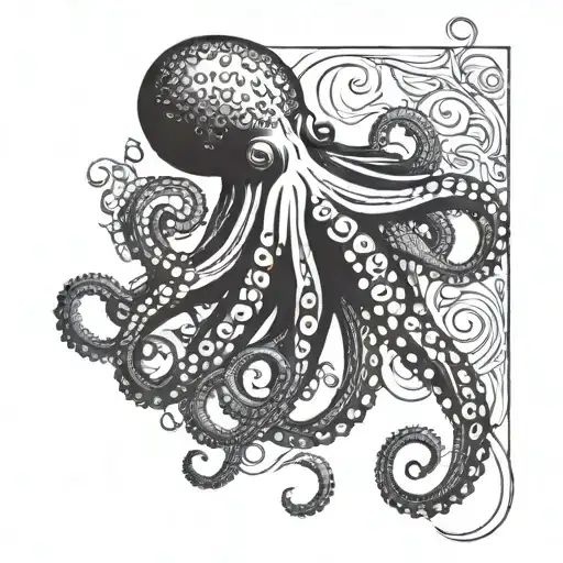 Octopus With Tentacles