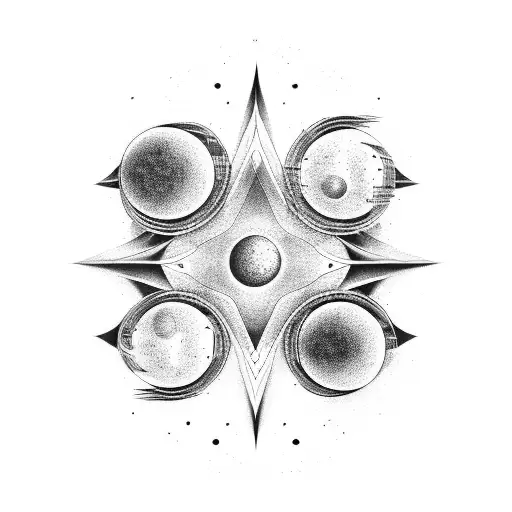 A Cosmic Symphony Of Music Notes Intertwining With Celestial Bodies